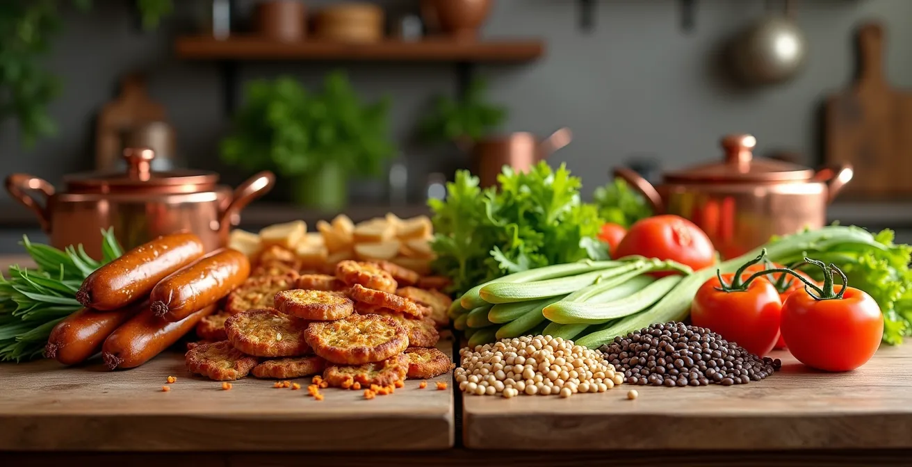 Balance zwischen traditioneller deutscher Küche und gesunder Ernährung nach der 80/20-Regel