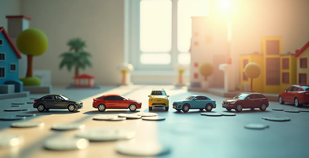 Visualisierung verschiedener Carsharing-Nutzungsszenarien und Kostenoptimierung