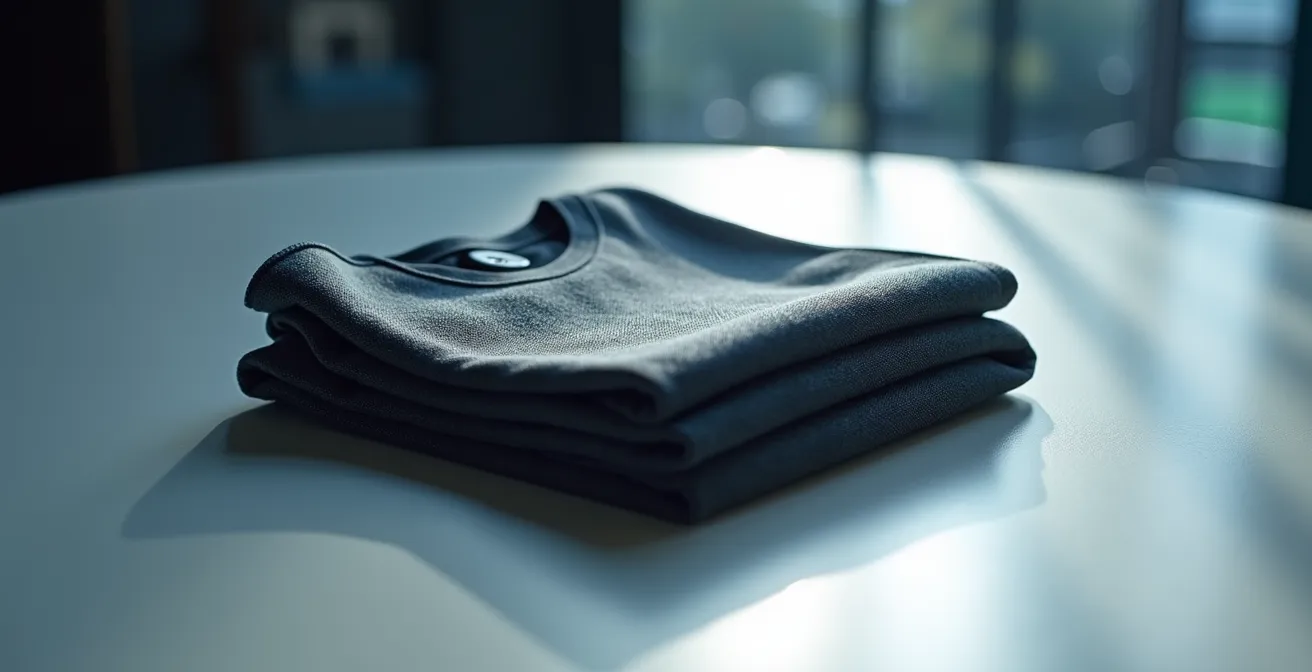 Symbolische Darstellung von Datenschutz bei smarten Textilien