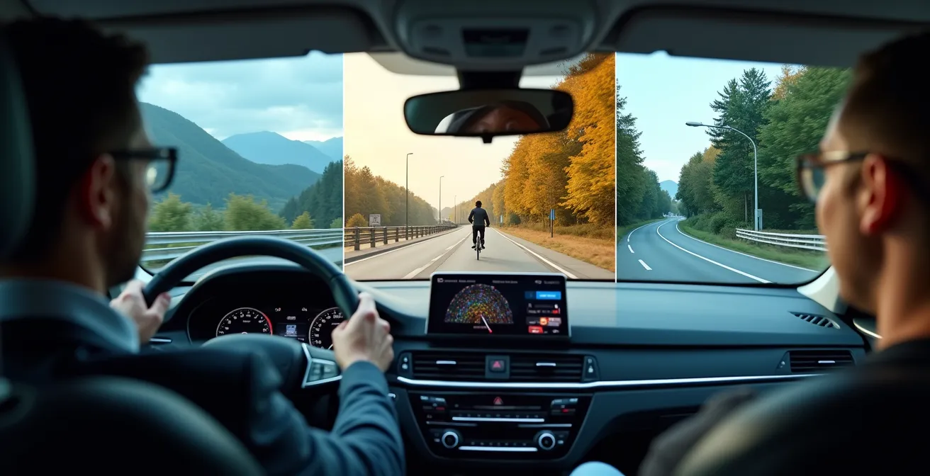 Verschiedene Fahrertypen und passende Sensortechnologien