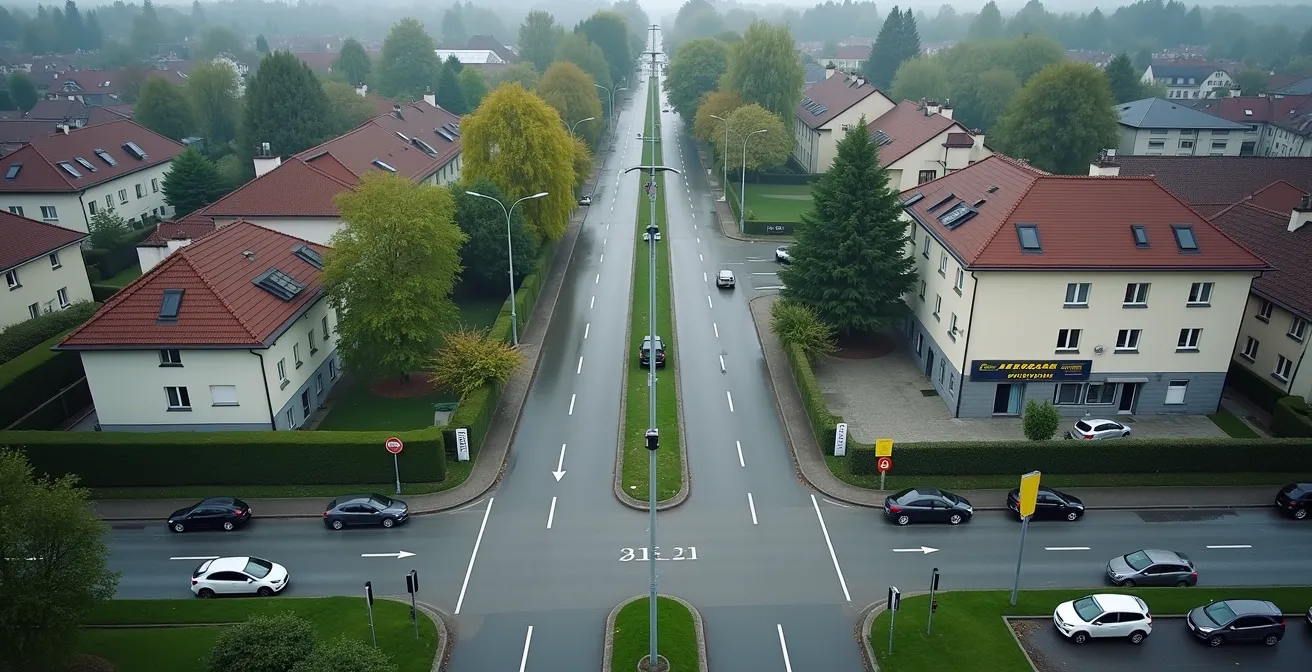 Übersichtskarte zeigt strategische Ladepunkte entlang täglicher Routen