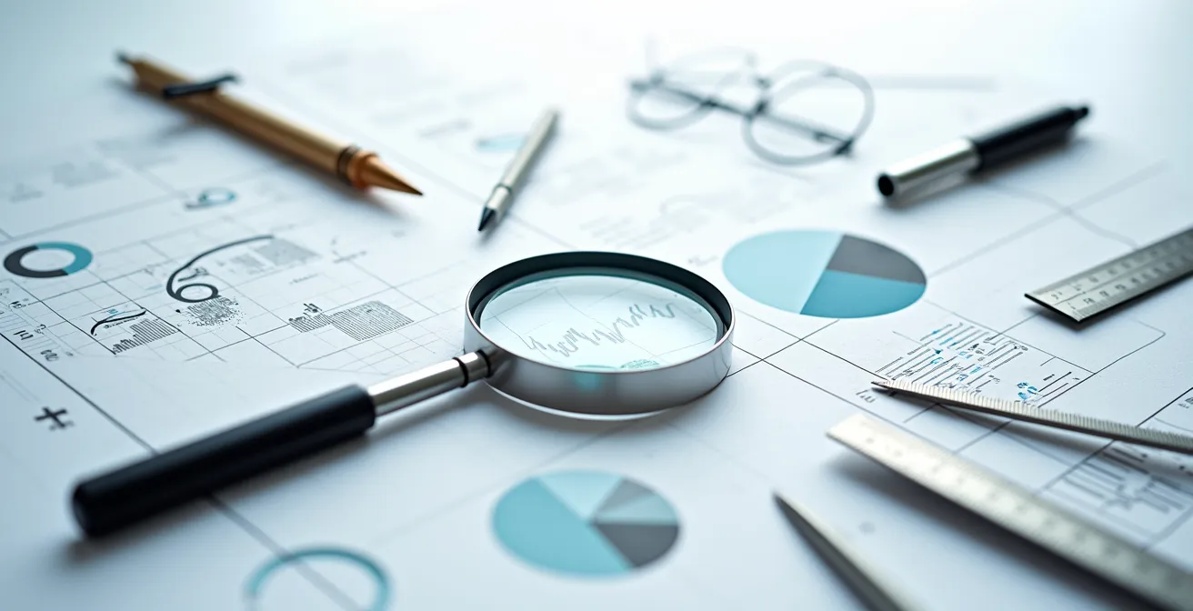 Systematische Darstellung eines UX-Audit-Prozesses mit Analysewerkzeugen