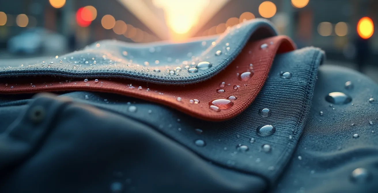 Layering-System für deutsche Berufspendler im S-Bahn-Büro-Übergang